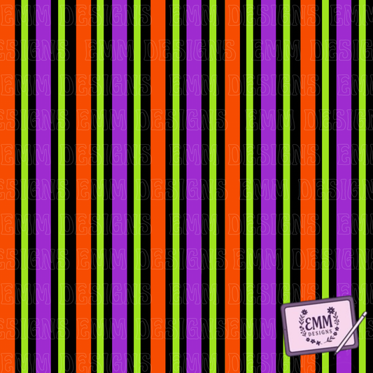 Halloween – Vivid Candy -  Design #37 | Seamless Digital Files