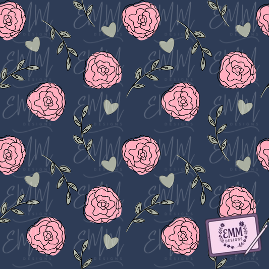 General – Design #6 | Seamless Digital Files - Floral