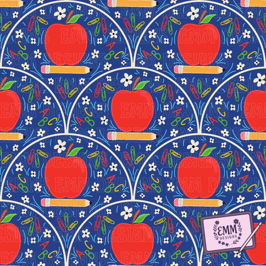 Back to School – Design #31 | Seamless Digital Files