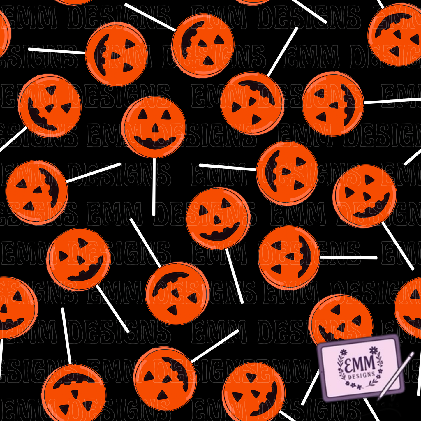 Halloween – Vivid Candy -  Design #33 | Seamless Digital Files
