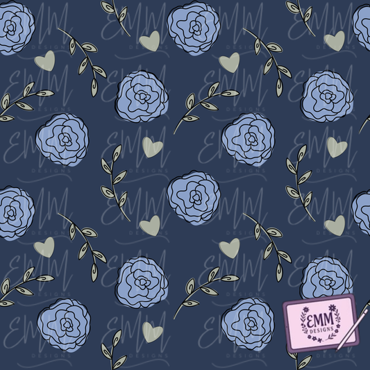 General – Design #7 | Seamless Digital Files - Floral