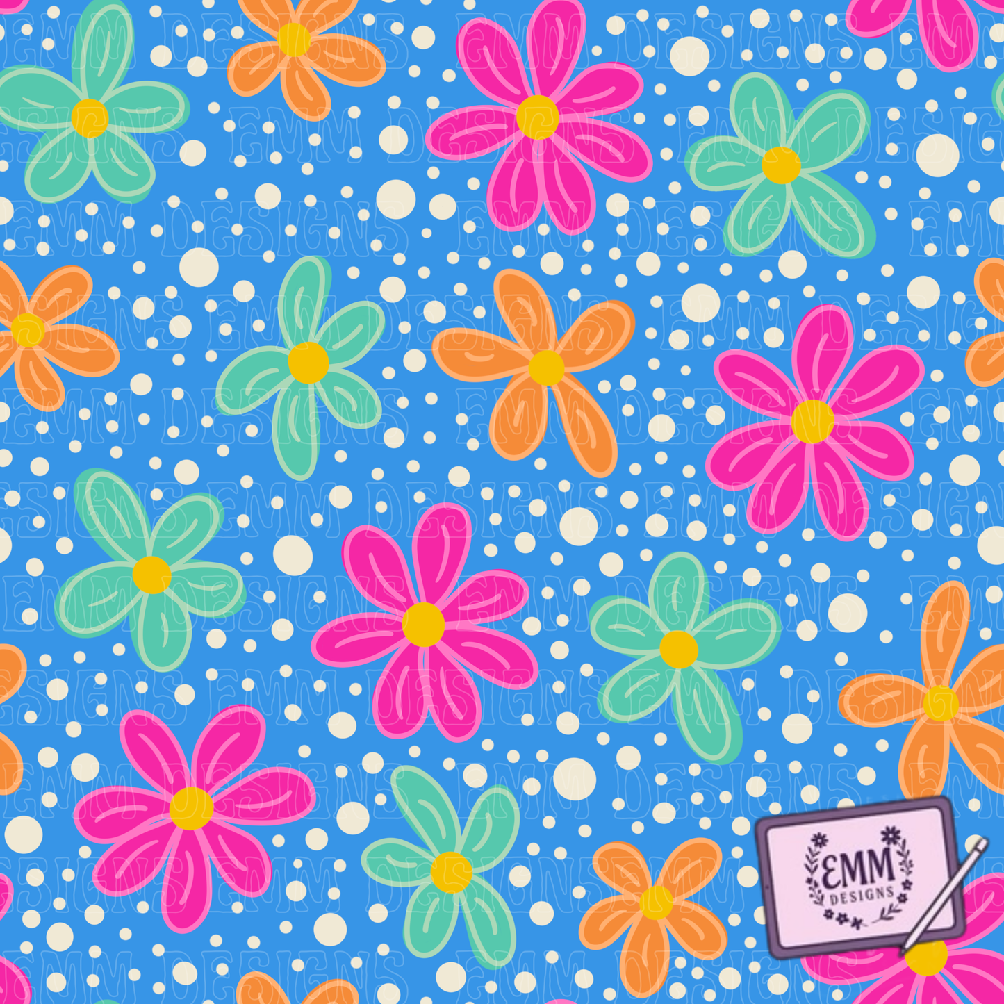 Summer Fun – Design #80 | Seamless Digital File