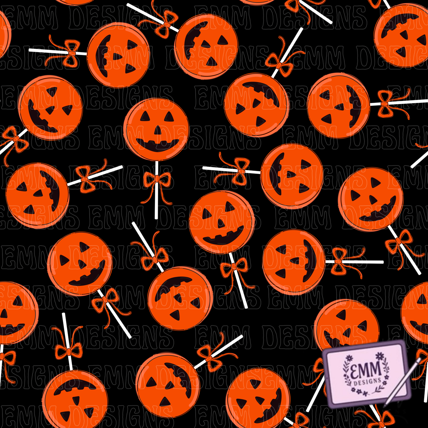 Halloween – Vivid Candy -  Design #33 | Seamless Digital Files