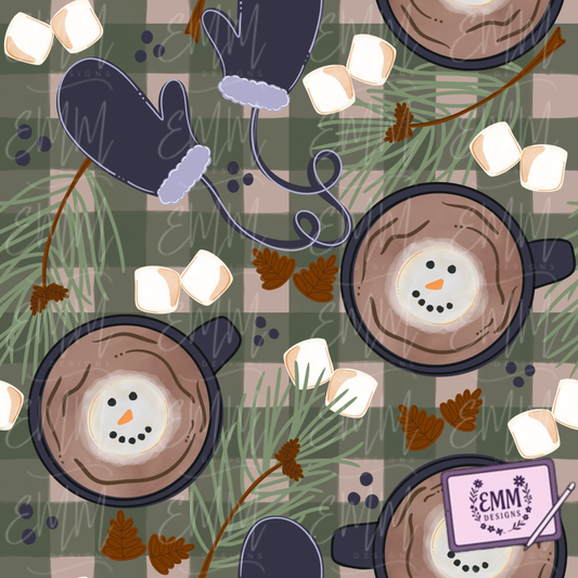 Free File Friday - Hot Cocoa -  Design #43