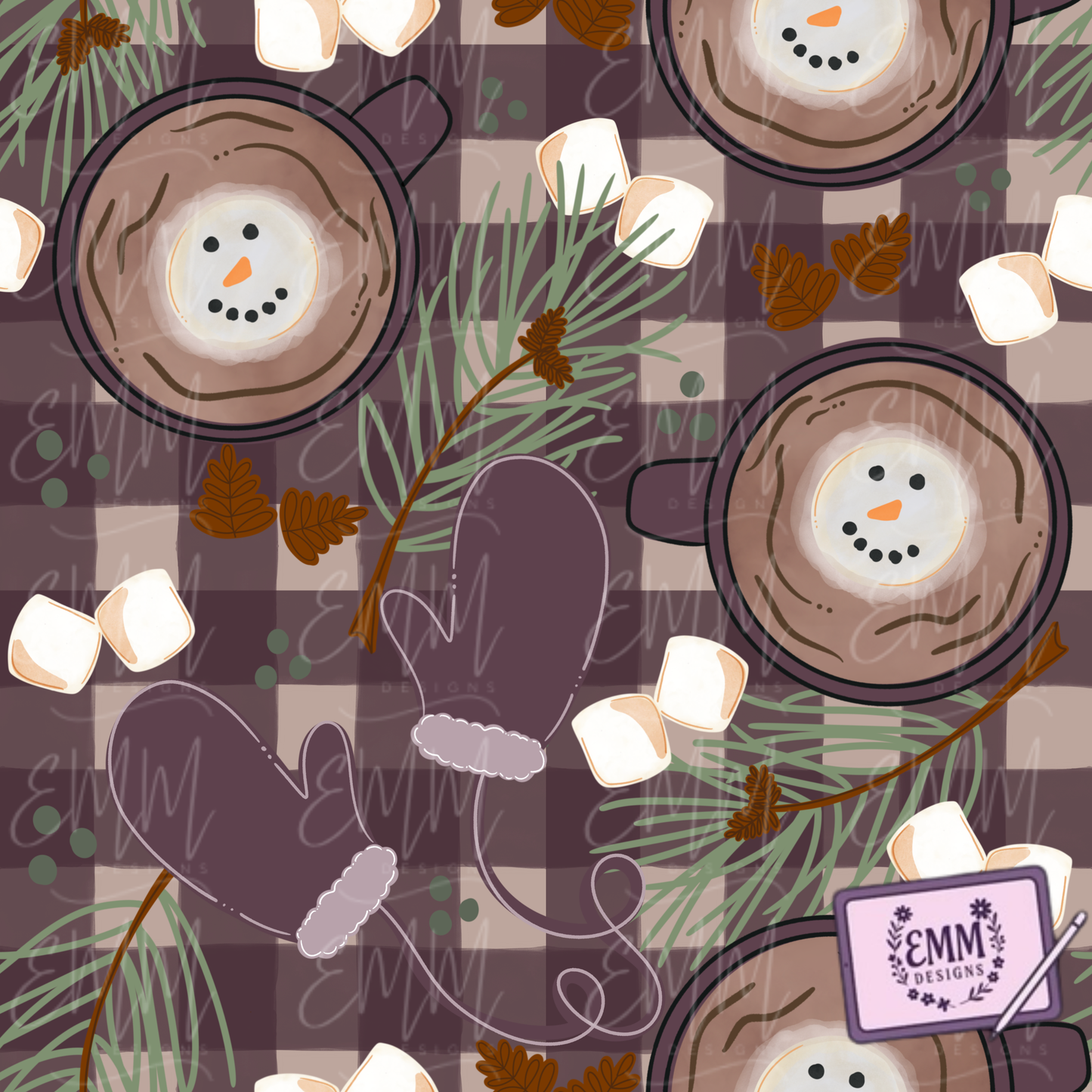 Free File Friday - Hot Cocoa -  Design #35