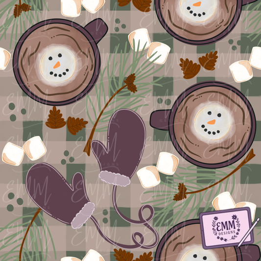 Free File Friday - Hot Cocoa -  Design #33