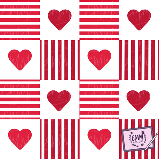 Valentine – Design #7 | Seamless Digital Files
