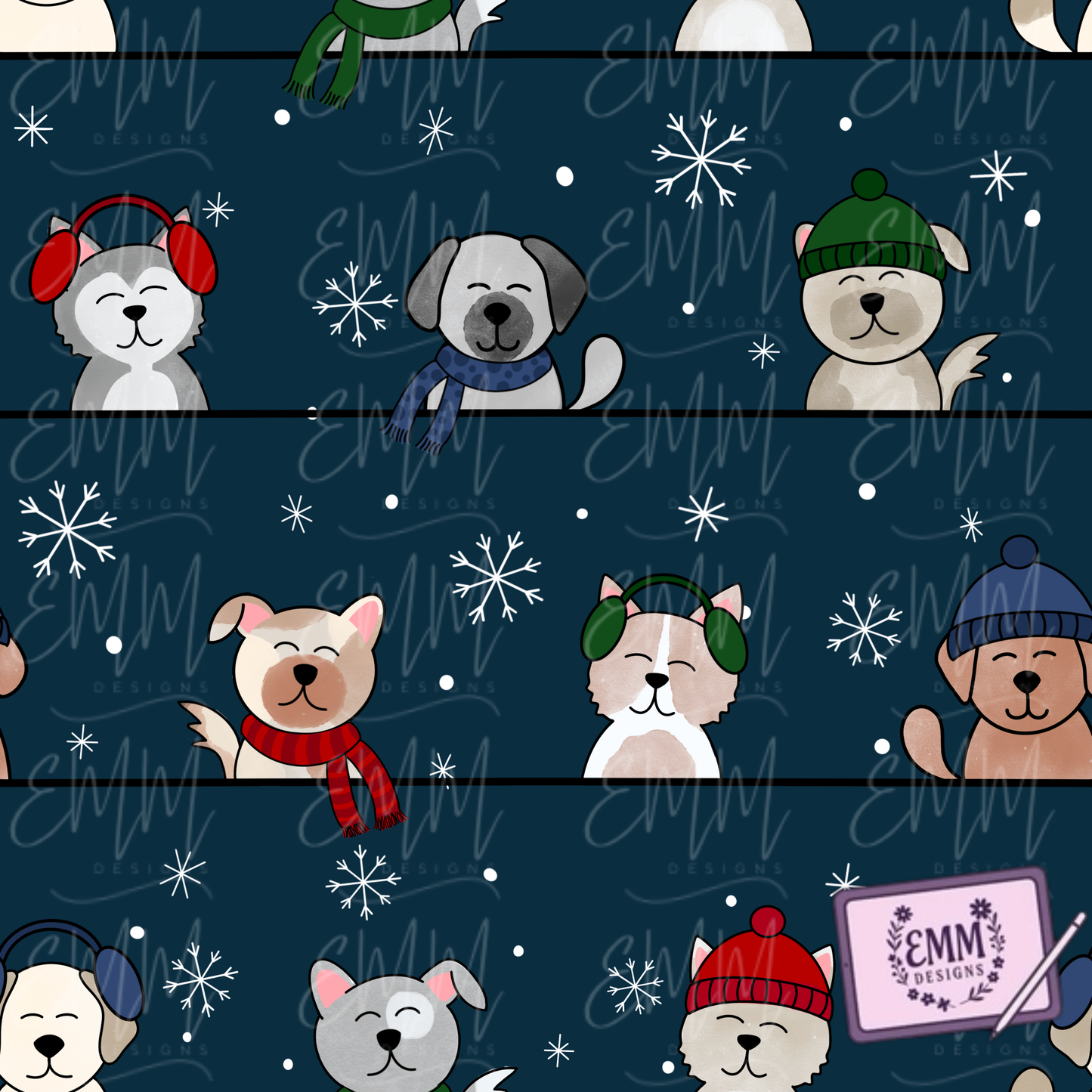 Christmas – Design #59 | Seamless Digital Files