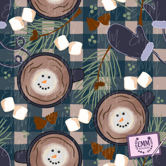 Free File Friday - Hot Cocoa -  Design #31