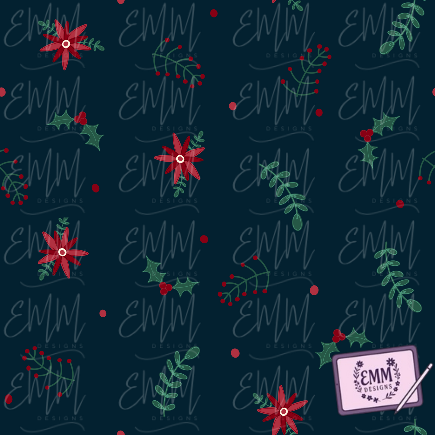 Christmas – Design #6 | Seamless Digital Files