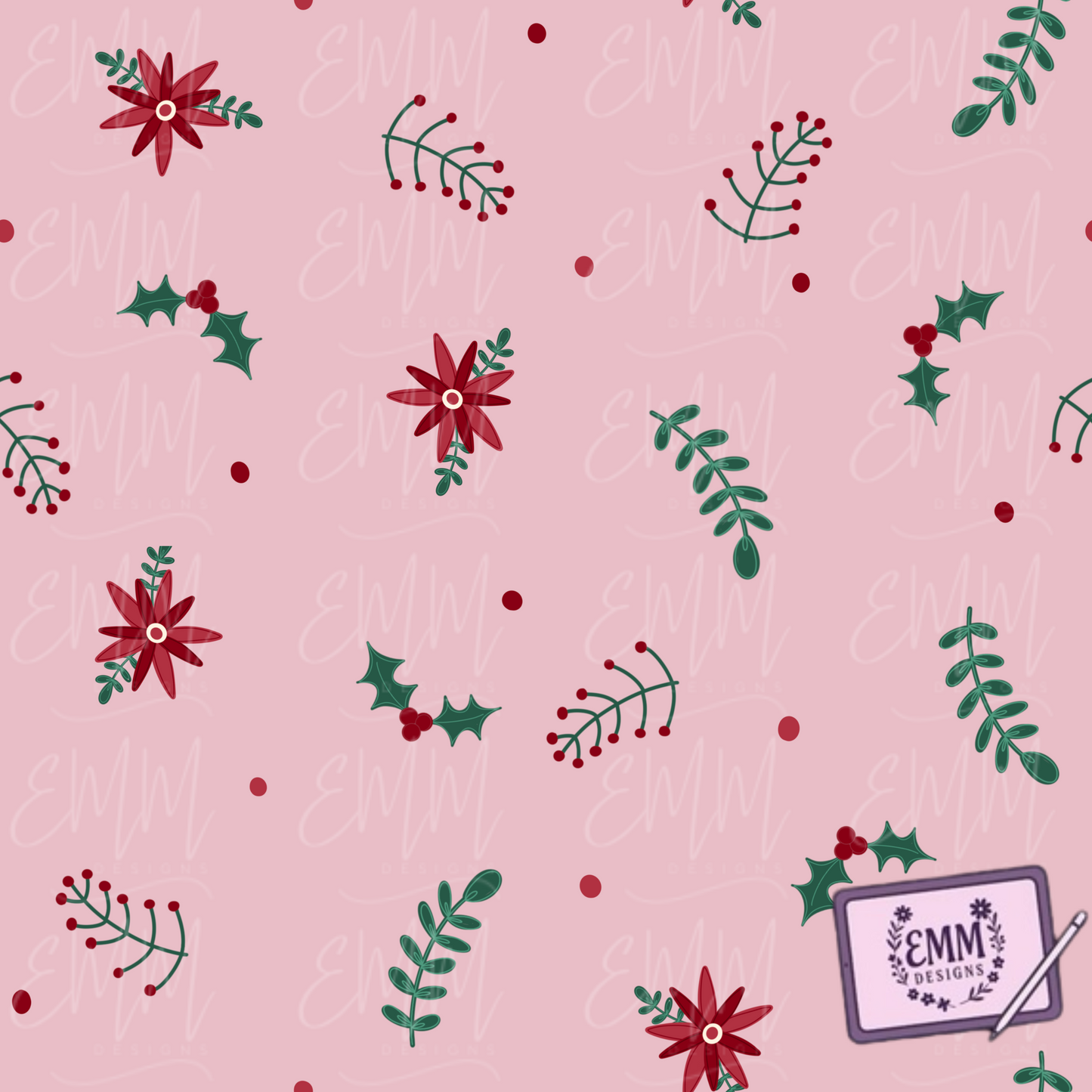Christmas – Design #7 | Seamless Digital Files