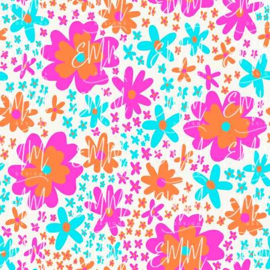 Florals – Design #14 | Seamless Digital File