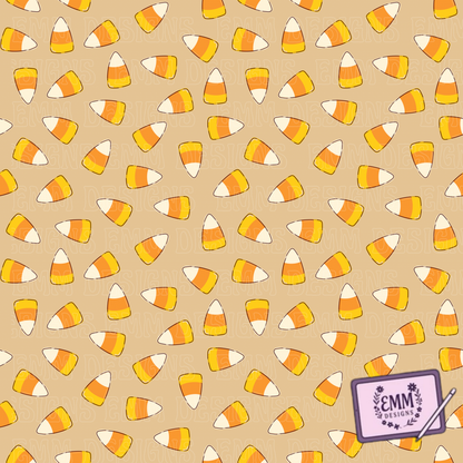 Halloween – Retro Candy -  Design #20 | Seamless Digital Files