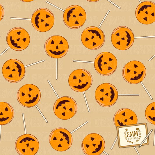 Halloween – Retro Candy -  Design #14 | Seamless Digital Files