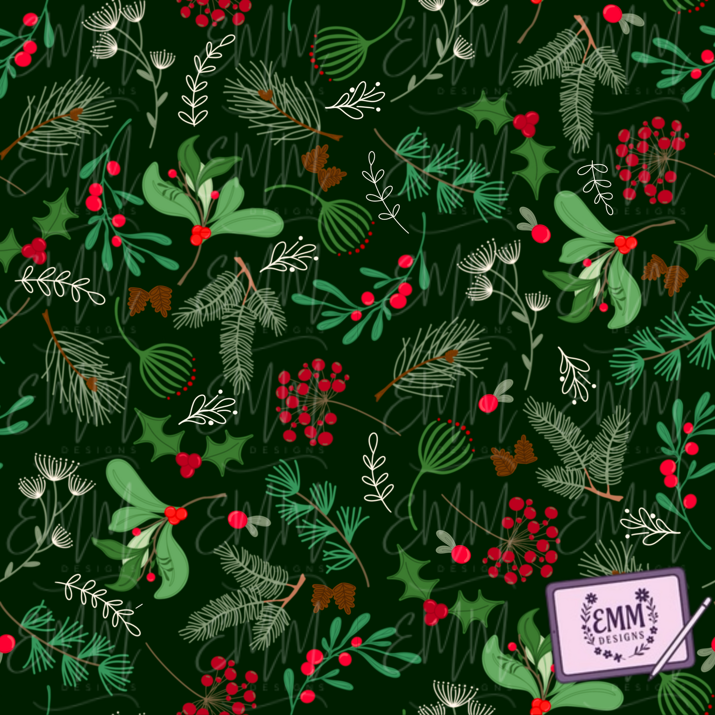 Christmas – Design #11 | Seamless Digital Files