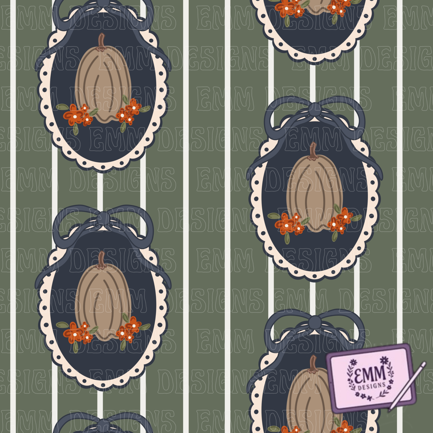 VIP CONTRIBUTOR EXCLUSIVE Fall – Design #43 | Seamless Digital Files