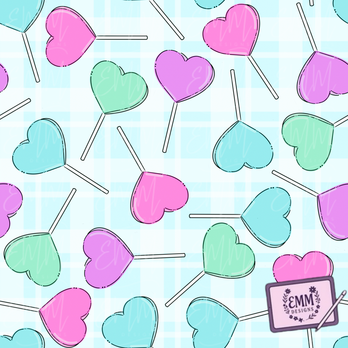 Free File Friday - Heart Lollipop -  Design #53