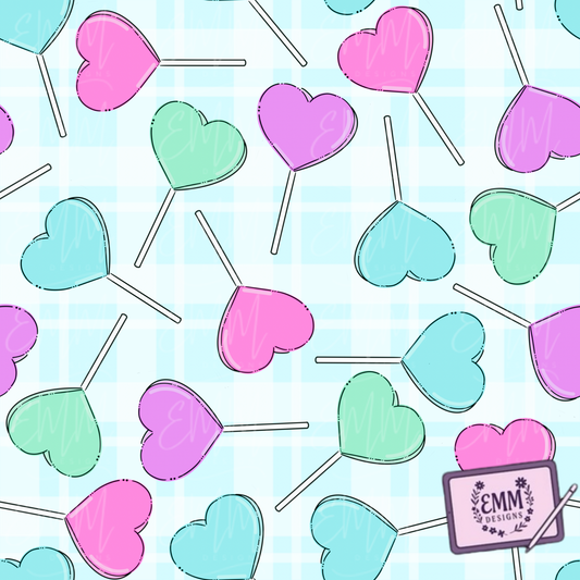 Free File Friday - Heart Lollipop -  Design #53