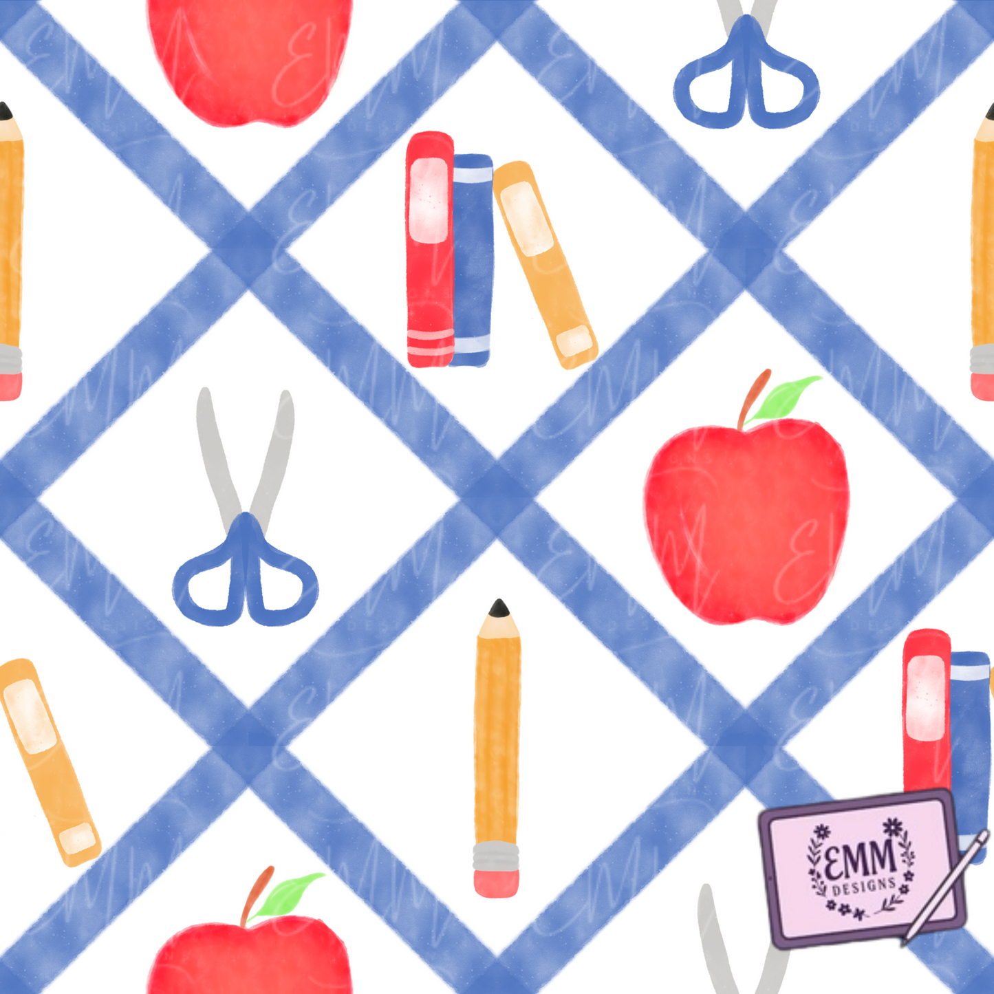 Back to School – Design #2 | Seamless Digital Files