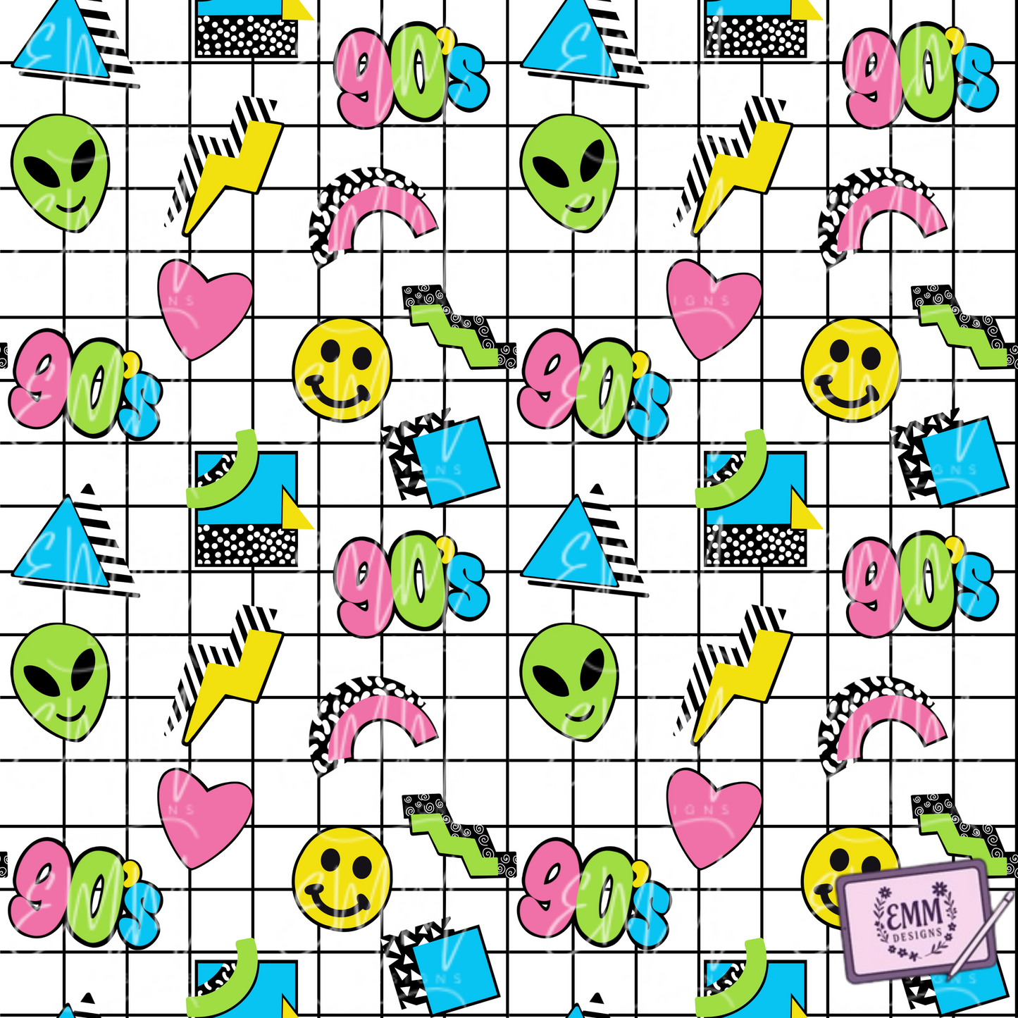 Free File Friday - 90s Baby -  Design #21