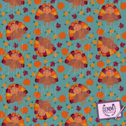 Free File Friday - Cutesy Turkey -  Design #28