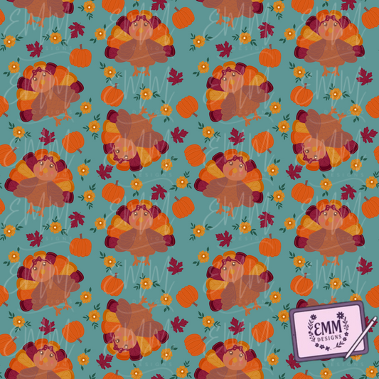 Free File Friday - Cutesy Turkey -  Design #28