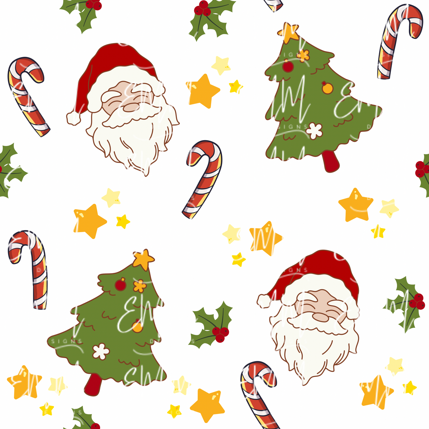 Christmas – Design #25 | Seamless Digital Files