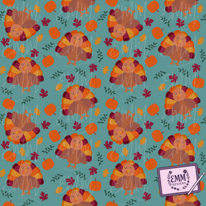 Free File Friday - Cutesy Turkey -  Design #25