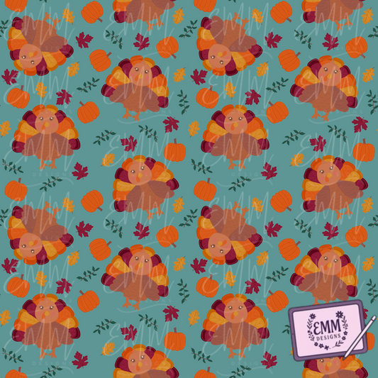 Free File Friday - Cutesy Turkey -  Design #25