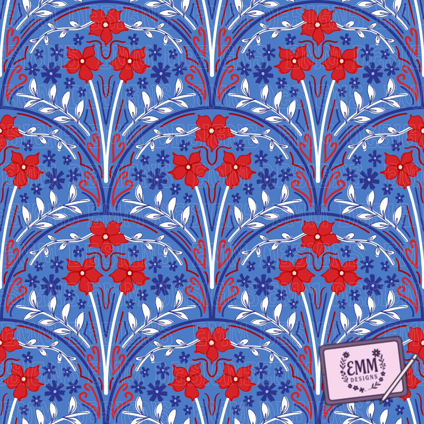 Patriotic – Design #74 | Seamless Digital File