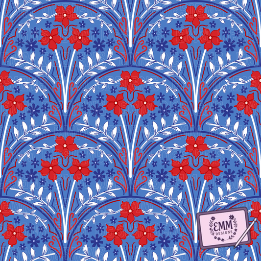 Patriotic – Design #74 | Seamless Digital File