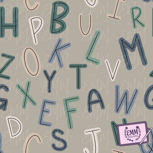 Back to School – Design #16 | Seamless Digital Files