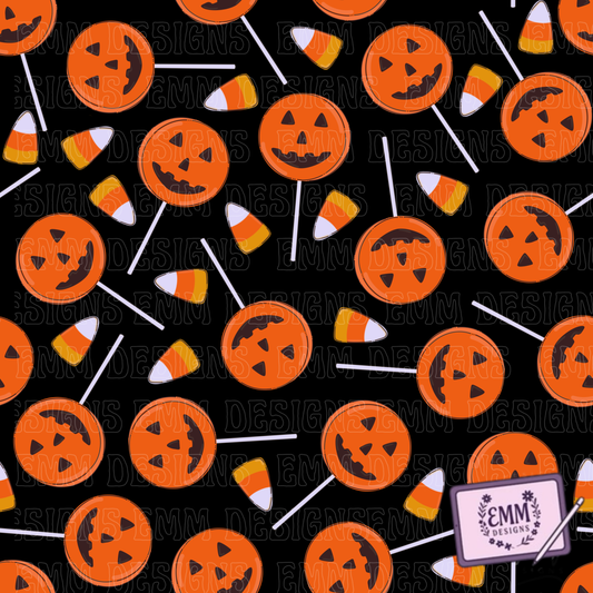 Halloween – Candy -  Design #3 | Seamless Digital Files