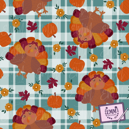 Free File Friday - Cutesy Turkey -  Design #24