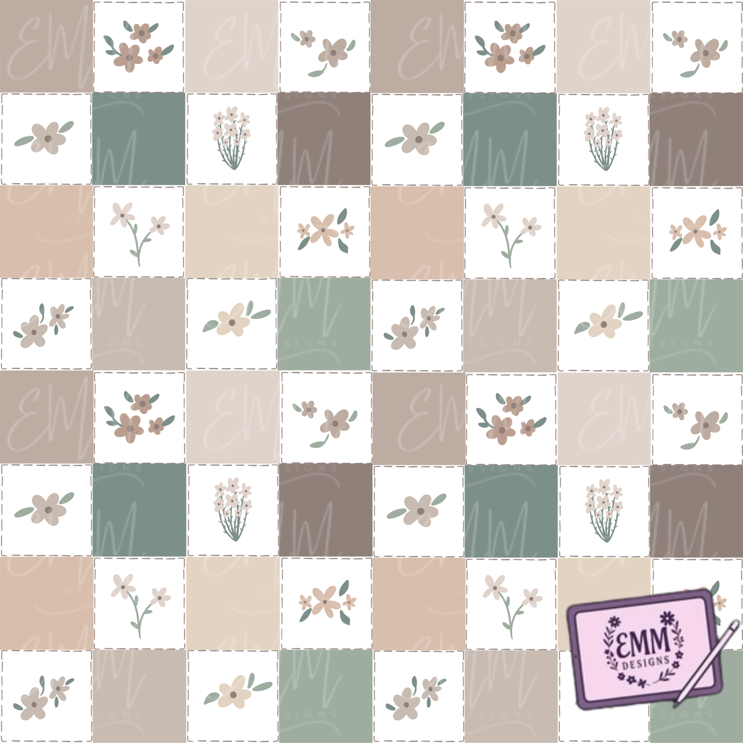Spring – Design #11 | Seamless Digital Files