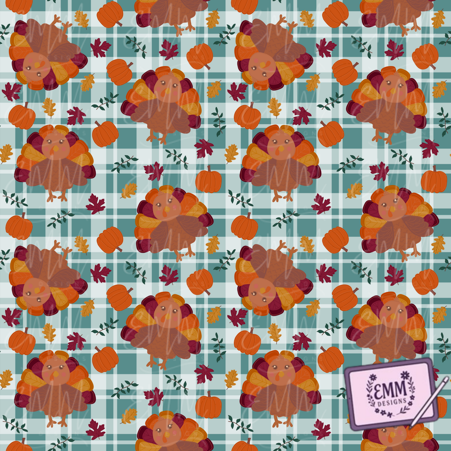 Free File Friday - Cutesy Turkey -  Design #26