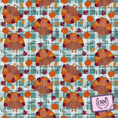 Free File Friday - Cutesy Turkey -  Design #26