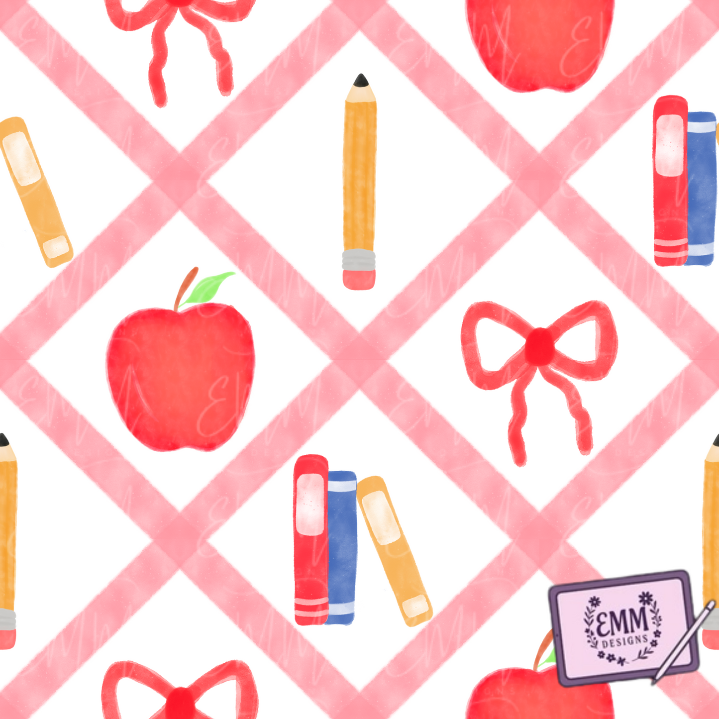Back to School – Design #1 | Seamless Digital Files
