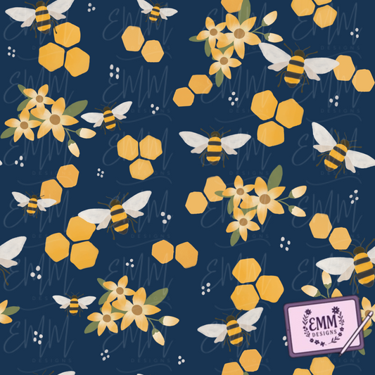 Free File Friday - Bees Blue