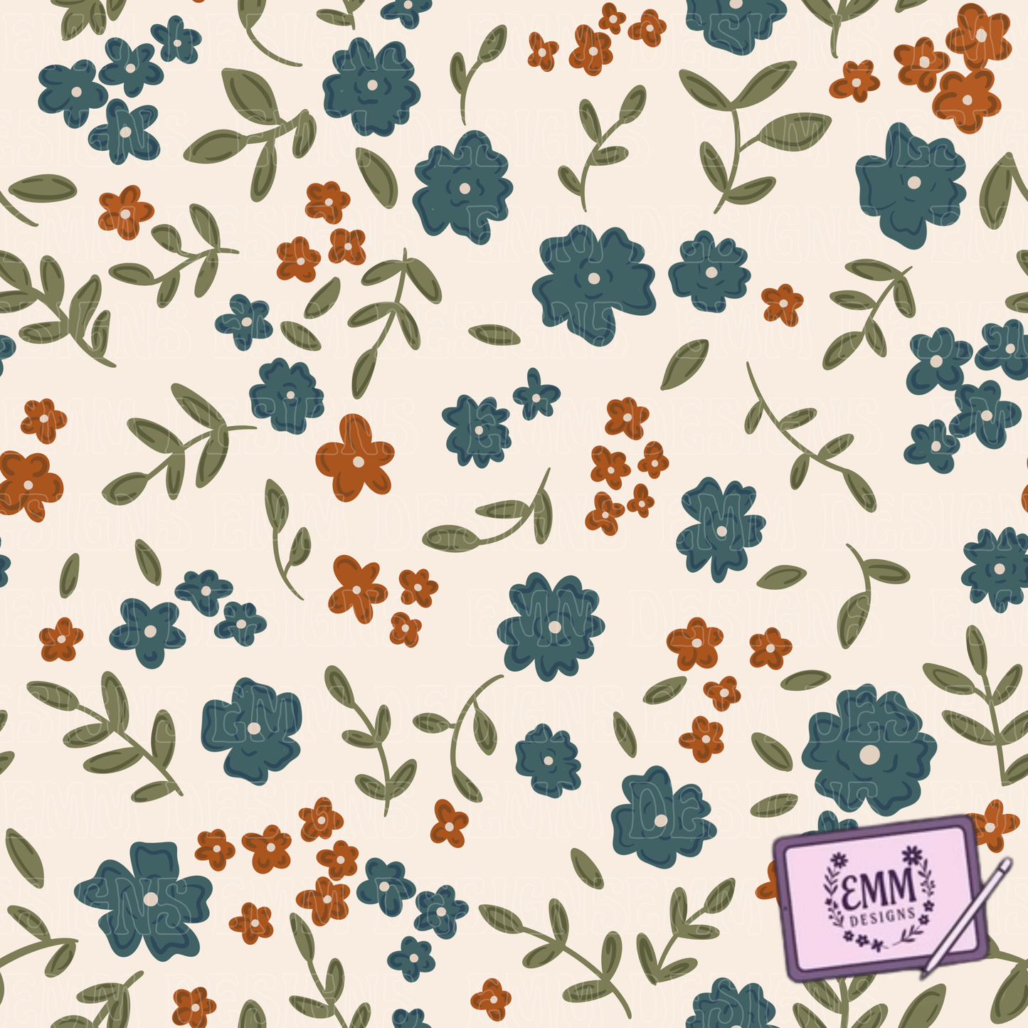 Fall – Design #47 | Seamless Digital Files